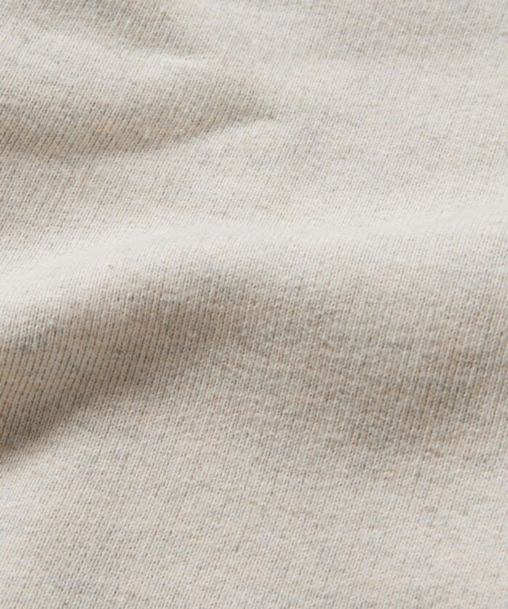 FREAKS STORE COMFORT HEATHER復古感拉格蘭半開襟大學T_16