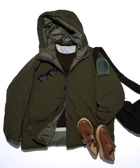 NANGA × FREAKS STORE 軍規650 Fill Power防潑水防風羽絨外套(女款)_2