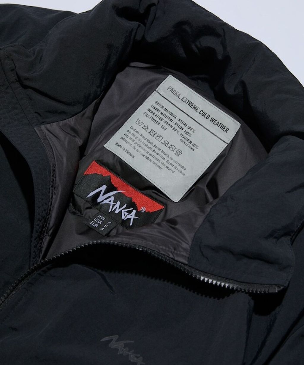 NANGA × FREAKS STORE 軍規650 Fill Power防潑水防風羽絨外套(女款)_29