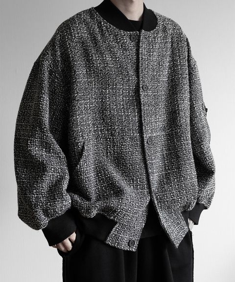 RUUBON 斜紋花呢飛行外套_6
