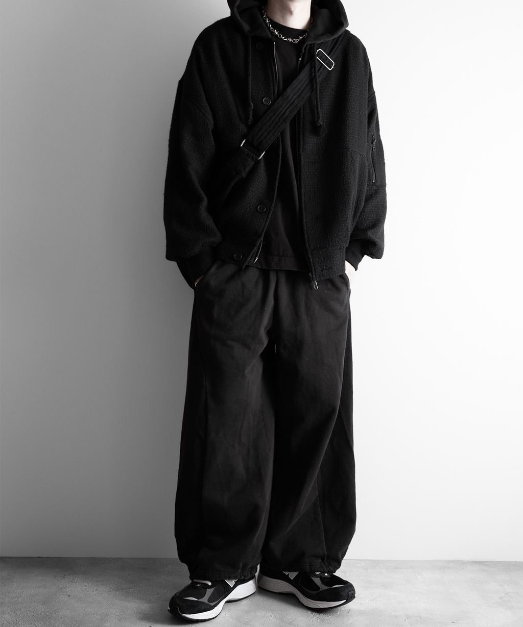 RUUBON 斜紋花呢飛行外套_80