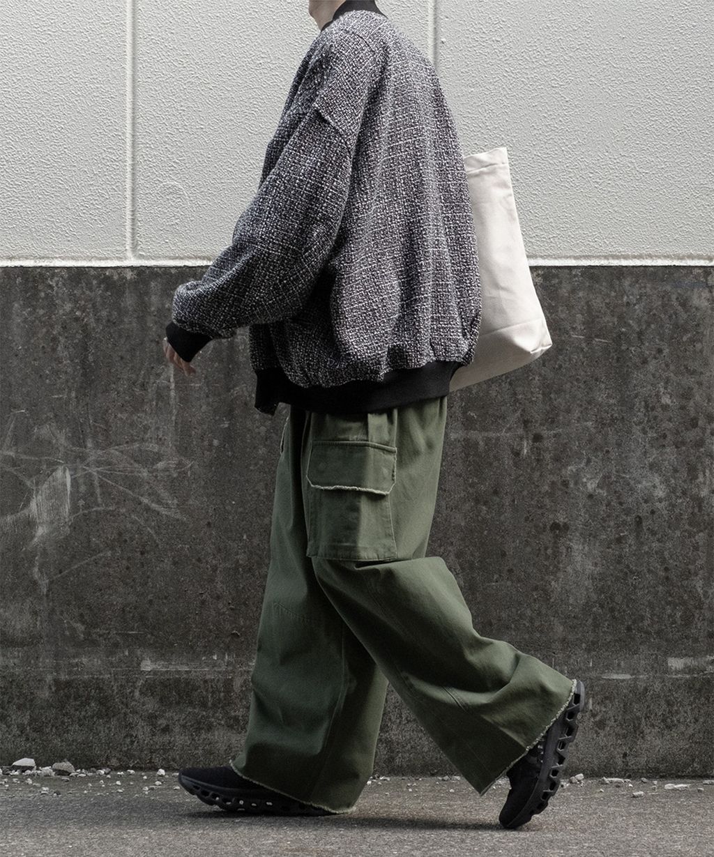 RUUBON 斜紋花呢飛行外套_65