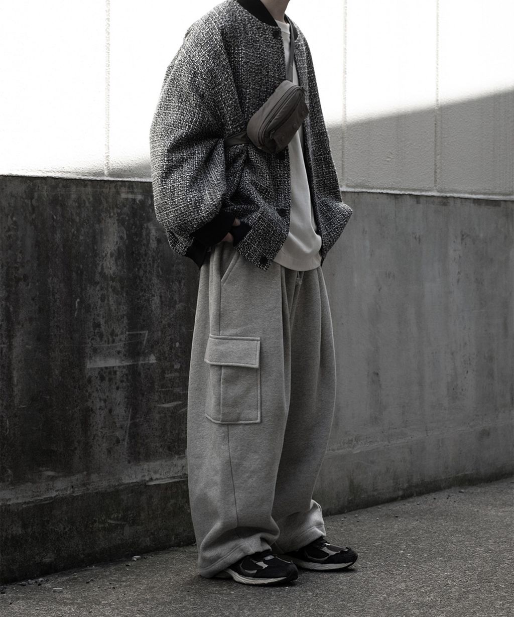 RUUBON 斜紋花呢飛行外套_57