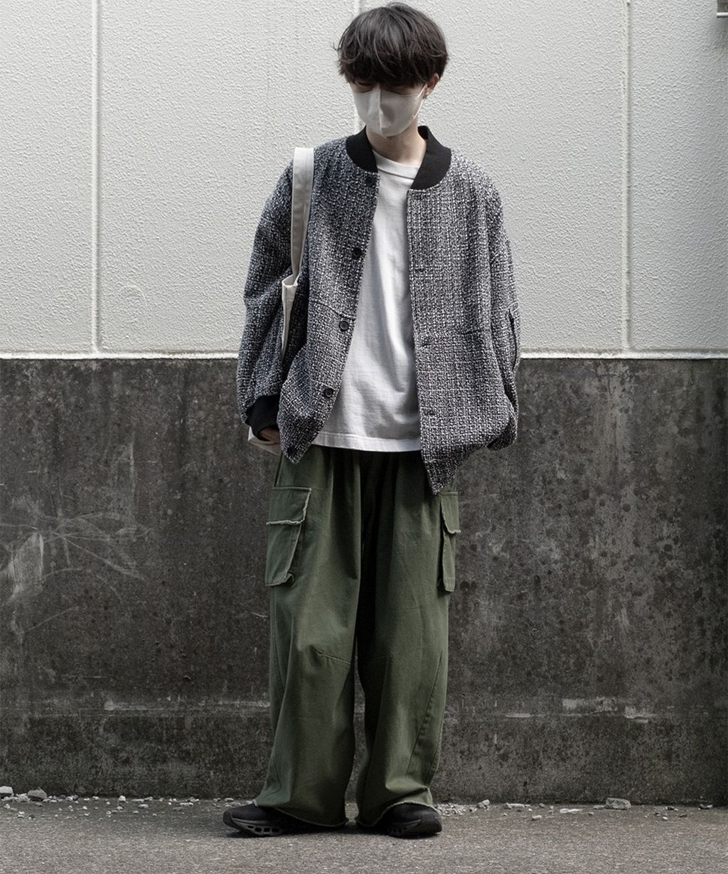 RUUBON 斜紋花呢飛行外套_61