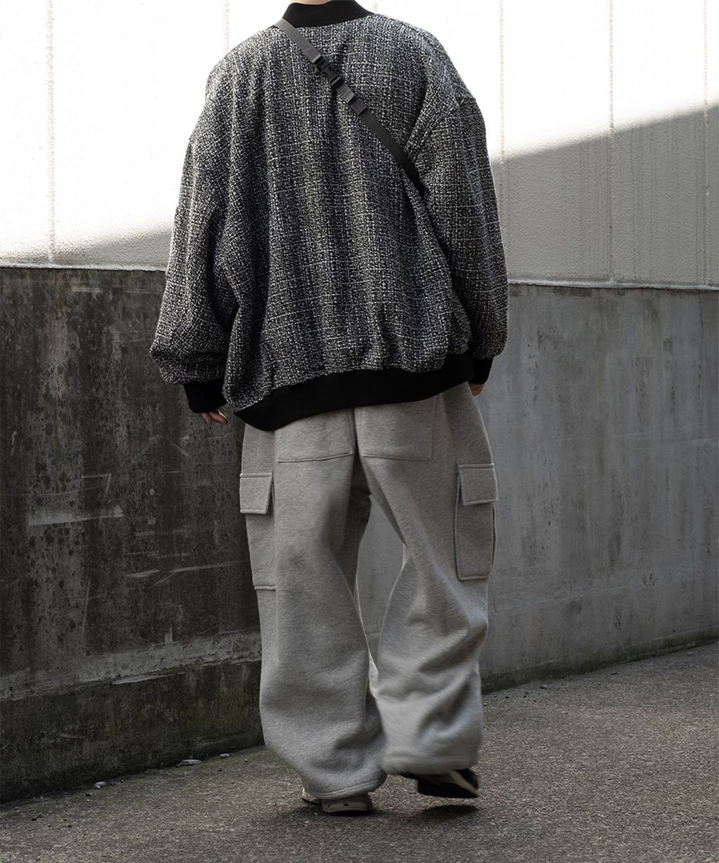 RUUBON 斜紋花呢飛行外套_58
