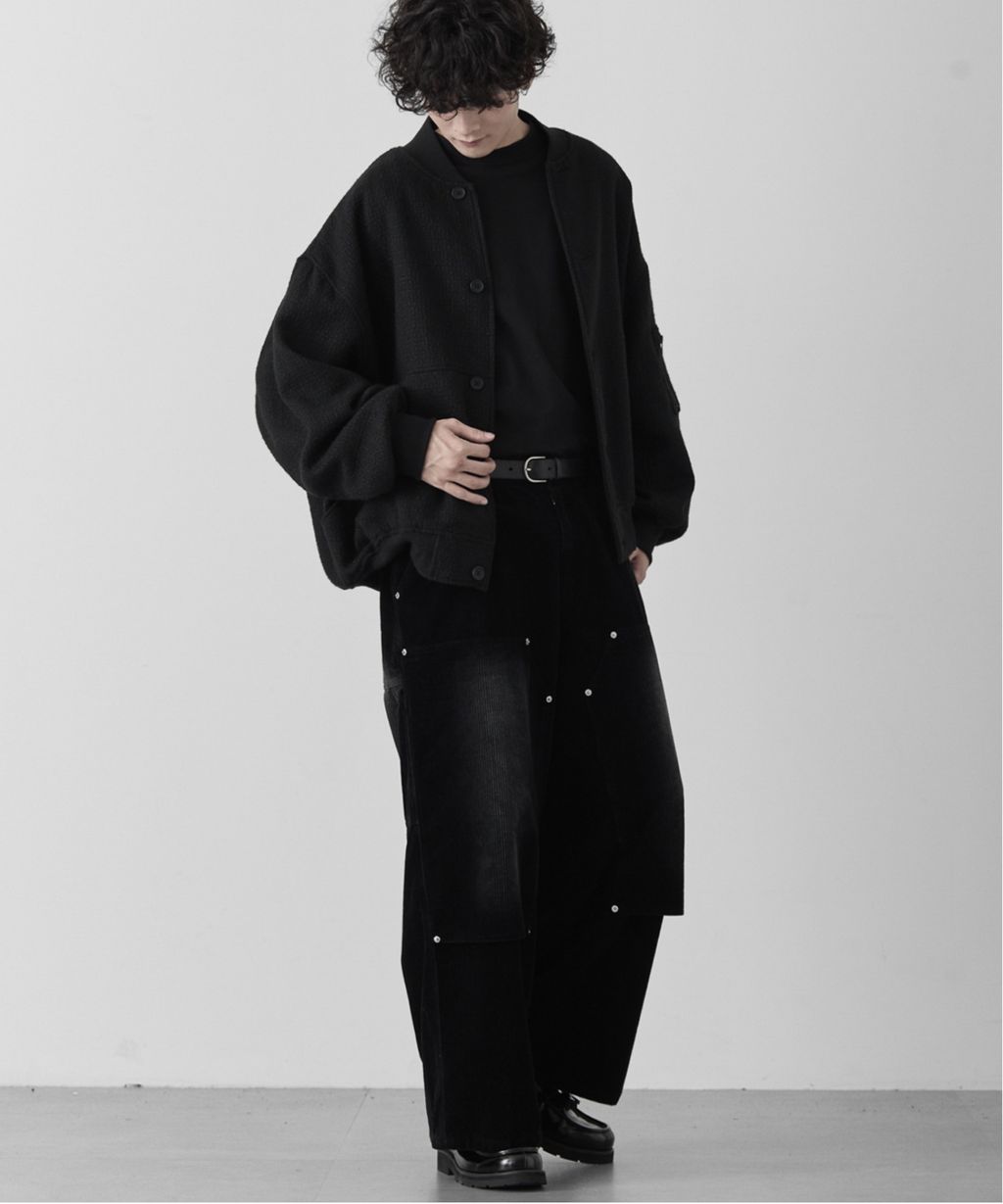 RUUBON 斜紋花呢飛行外套_12
