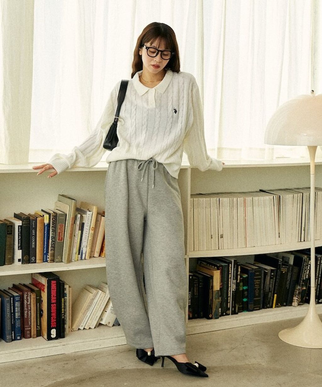 U.S. POLO ASSN. 麻花針織Polo衫_8