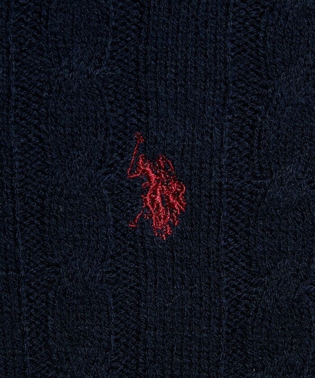 U.S. POLO ASSN. 麻花針織Polo衫_34