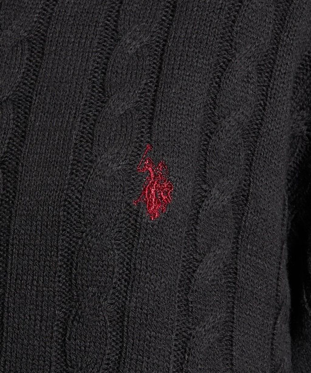 U.S. POLO ASSN. 麻花針織Polo衫_25