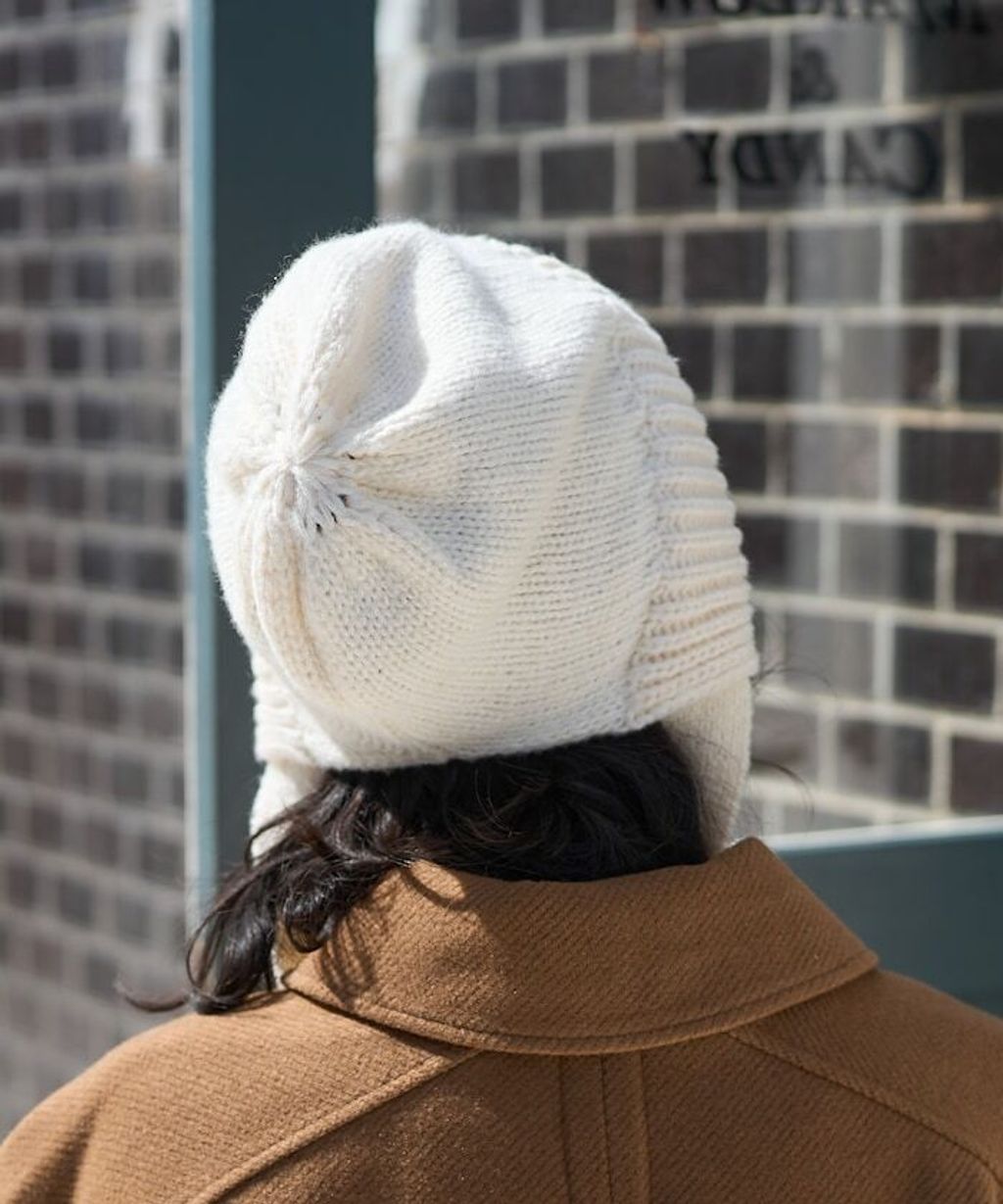 FREAKS STORE Bonnet風針織綁帶帽_13