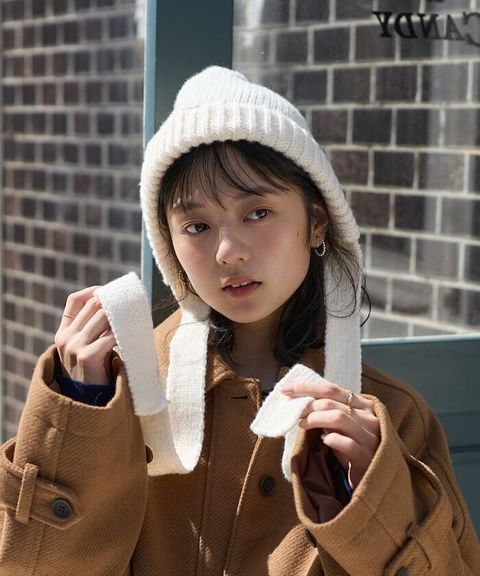 FREAKS STORE Bonnet風針織綁帶帽_9