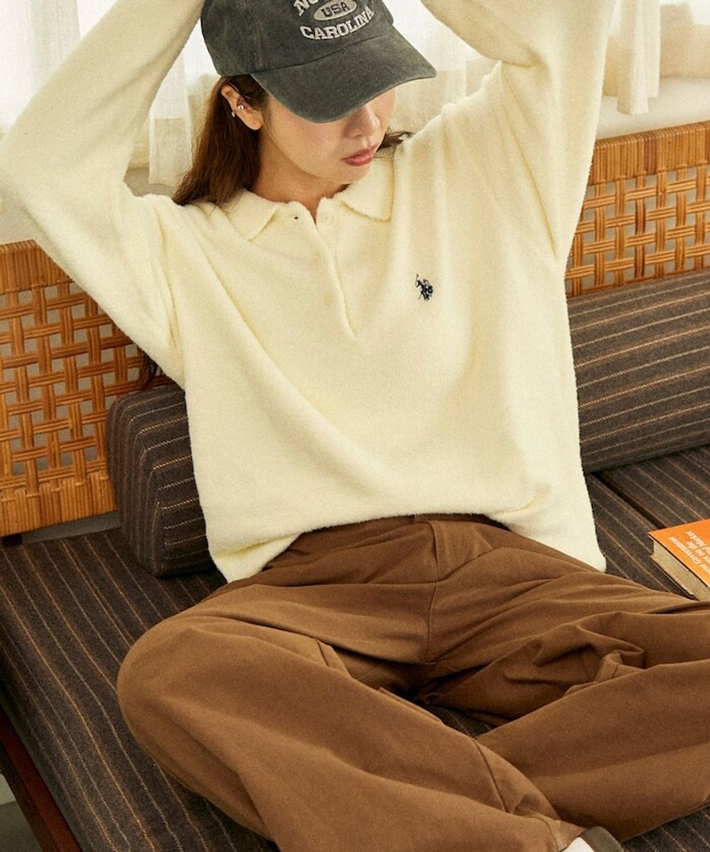 U.S. POLO ASSN. 柔滑輕膚感高密度針織polo衫_15