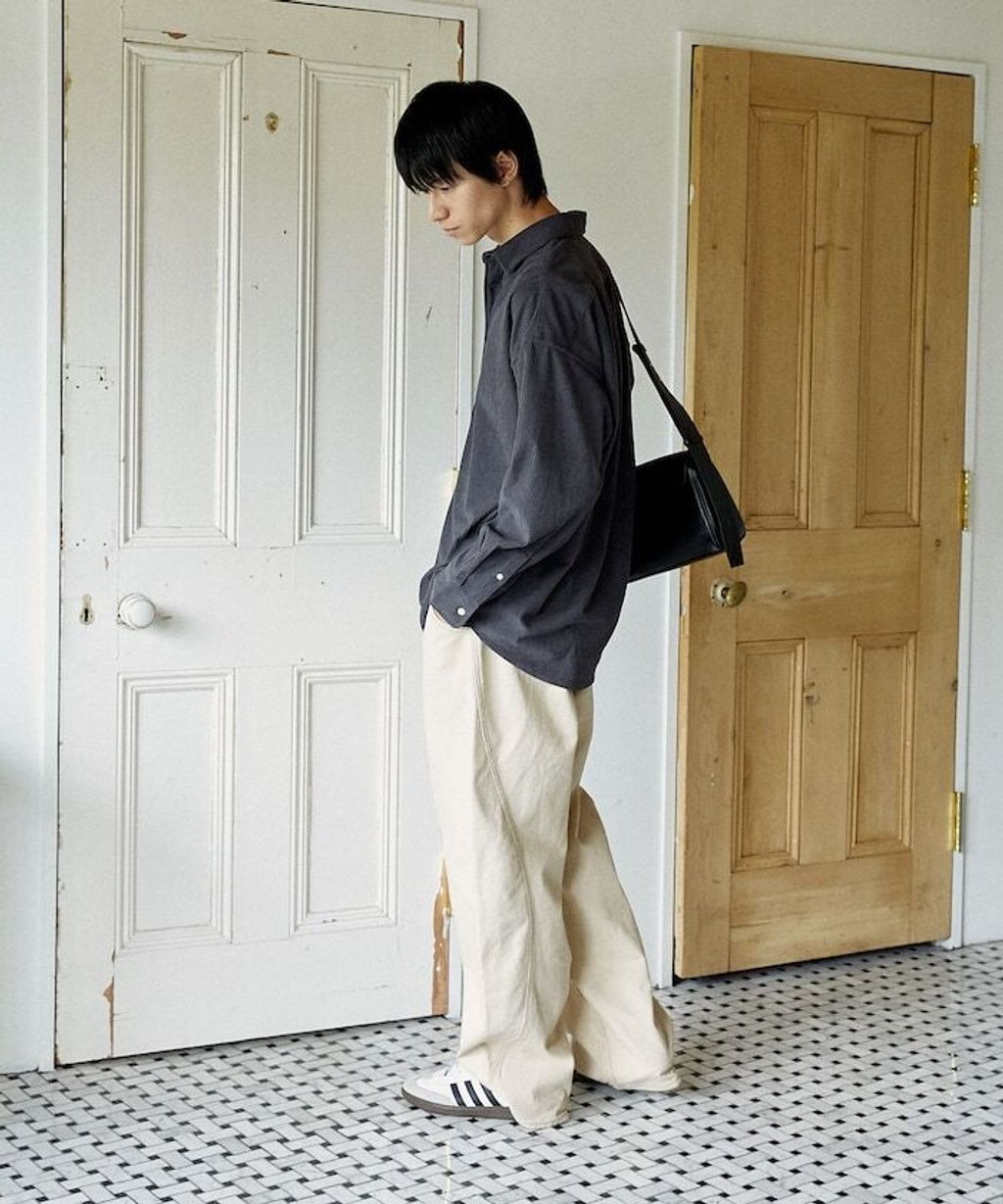 U.S. POLO ASSN. 秋冬感燈芯絨刺繡logo襯衫(男女同款)_37