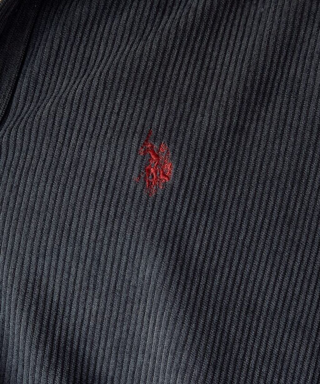 U.S. POLO ASSN. 秋冬感燈芯絨刺繡logo襯衫(男女同款)_42