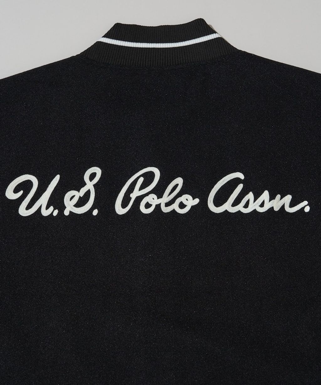 U.S. POLO ASSN. 異材質拼接高質感PU面料棒球外套_41