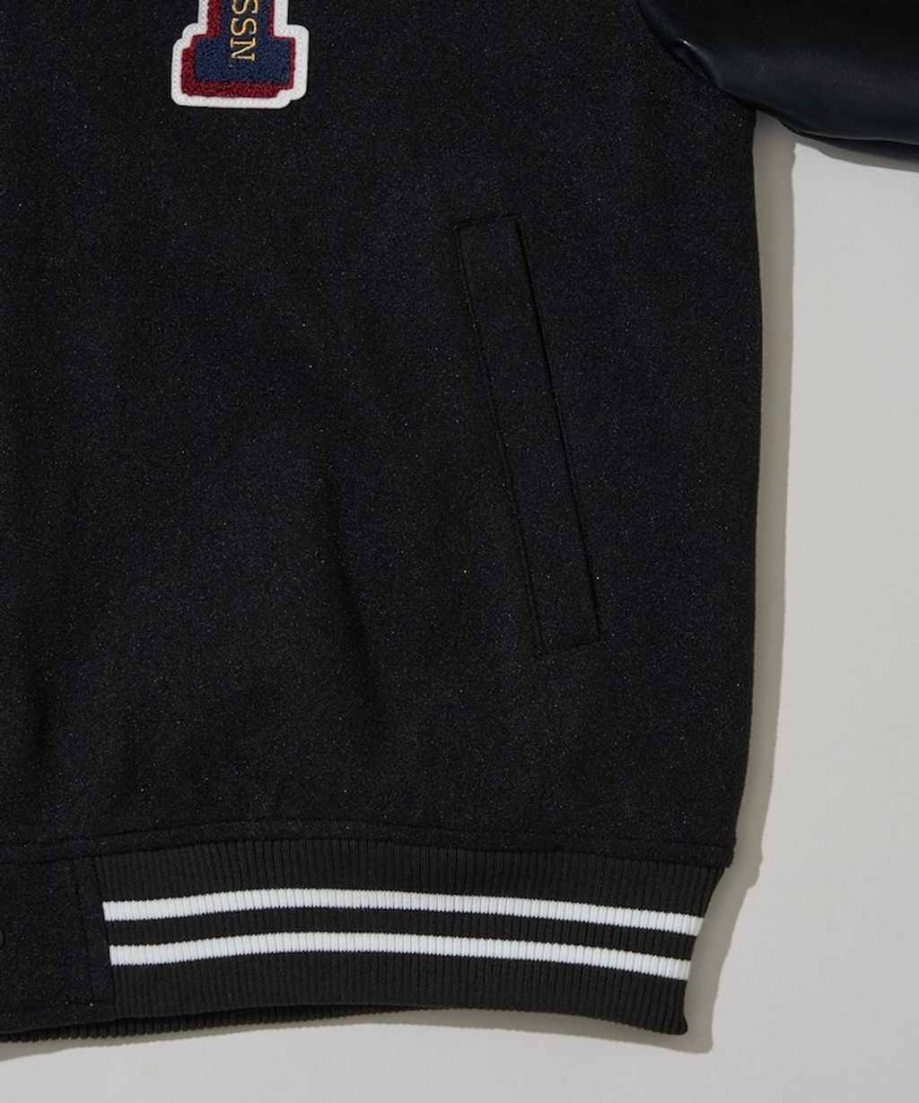 U.S. POLO ASSN. 異材質拼接高質感PU面料棒球外套_40