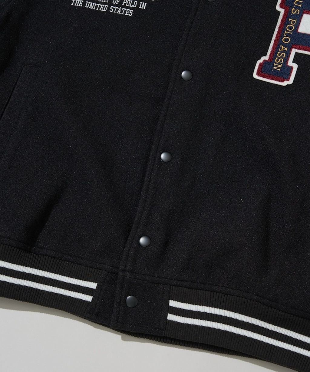 U.S. POLO ASSN. 異材質拼接高質感PU面料棒球外套_39
