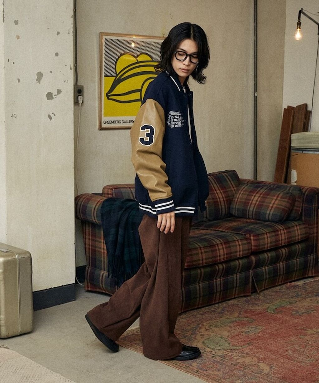 U.S. POLO ASSN. 異材質拼接高質感PU面料棒球外套_25