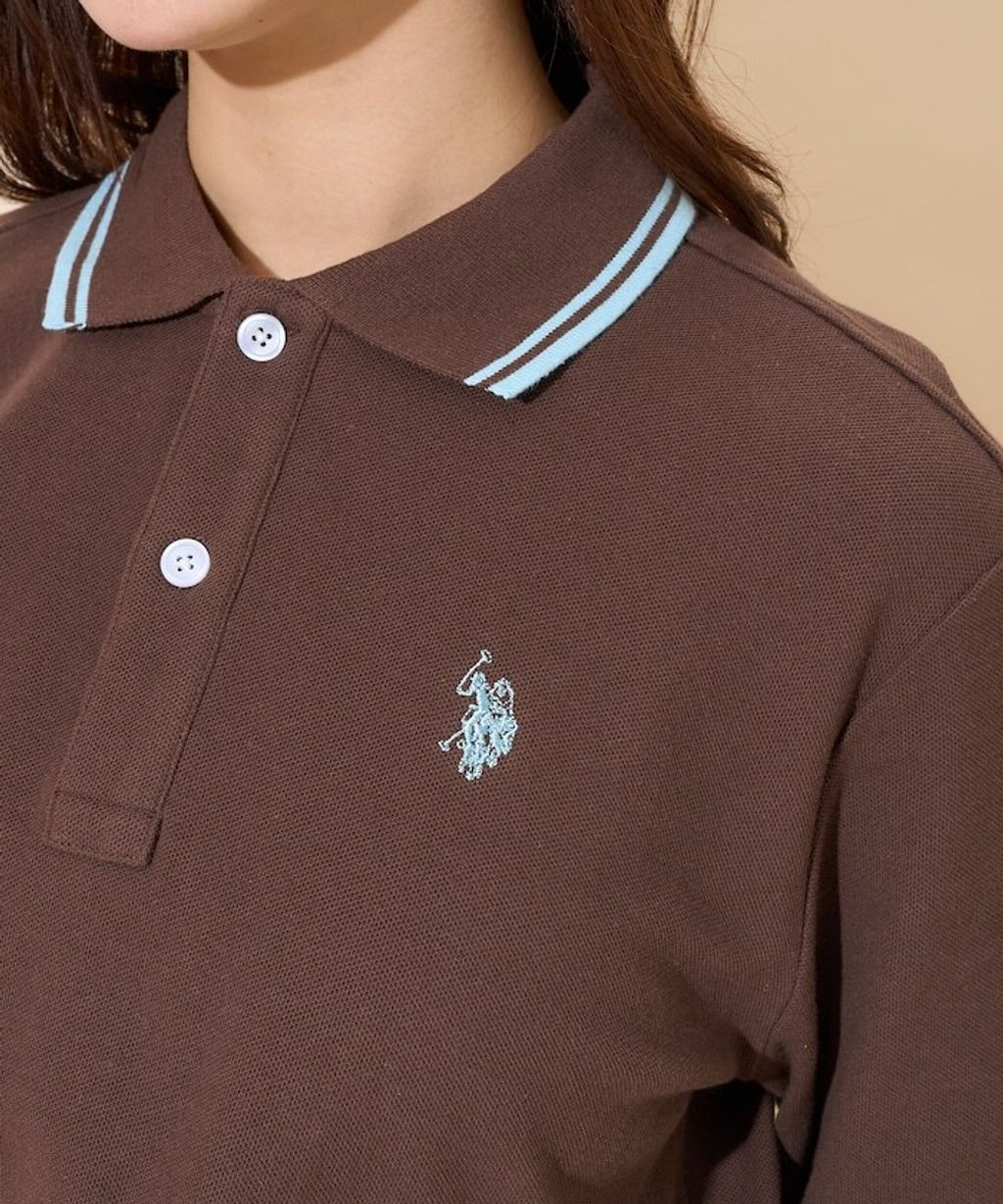 U.S. POLO ASSN. Y2K風開衫polo領長袖上衣_47
