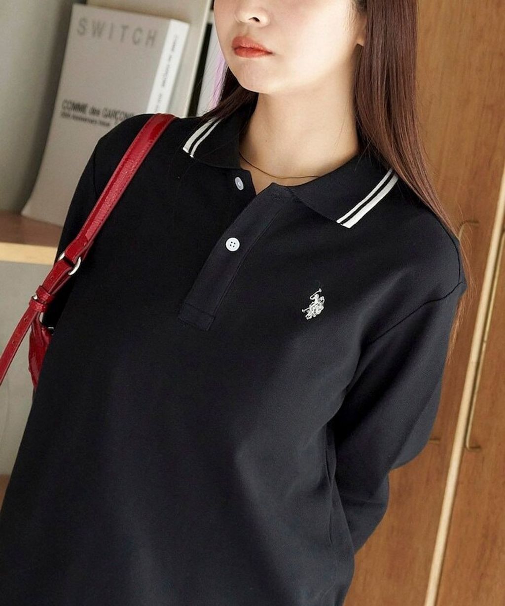 U.S. POLO ASSN. Y2K風開衫polo領長袖上衣_39