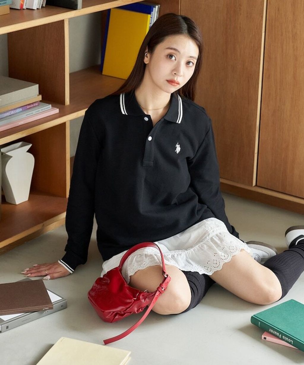 U.S. POLO ASSN. Y2K風開衫polo領長袖上衣_38