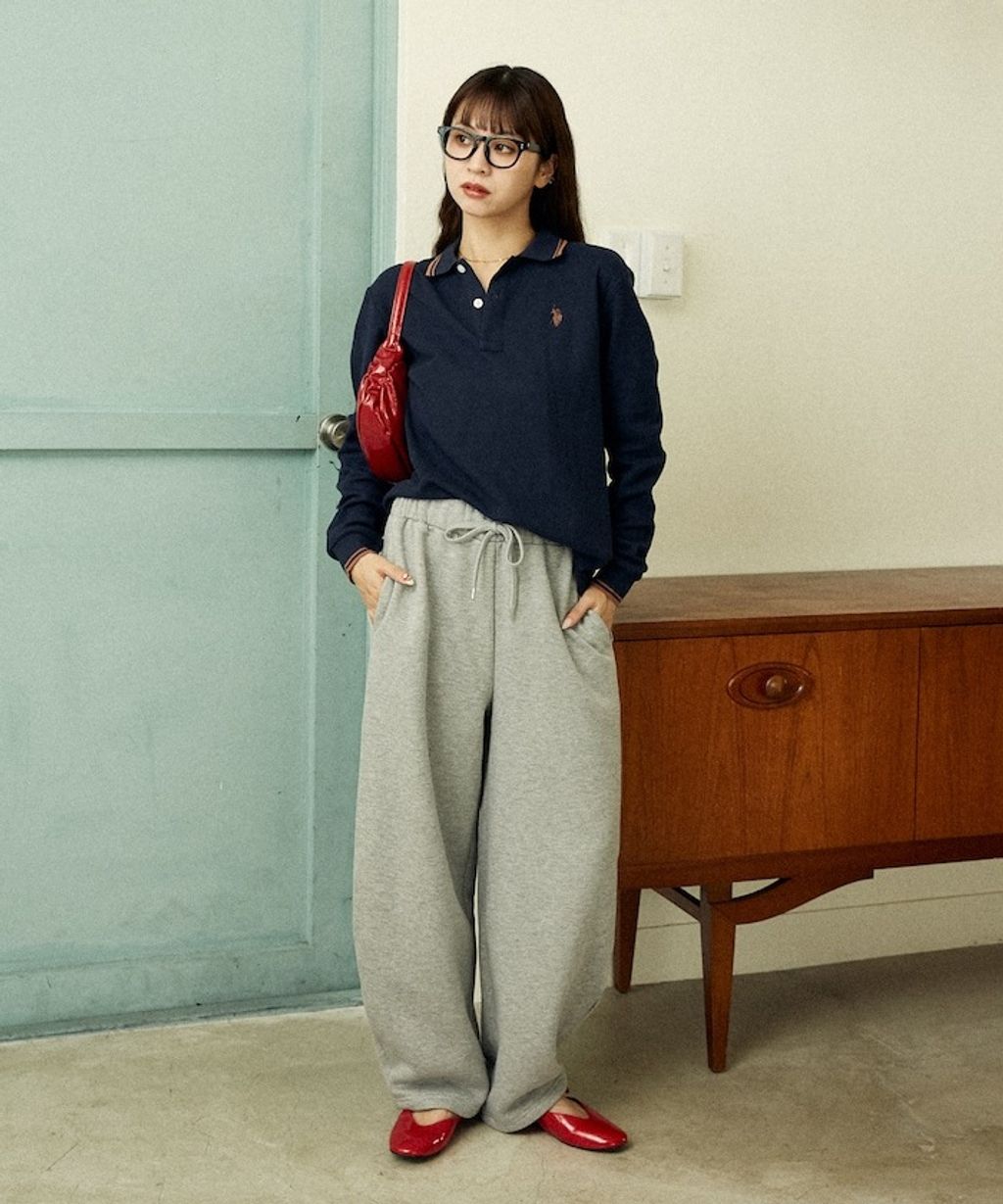 U.S. POLO ASSN. Y2K風開衫polo領長袖上衣_29