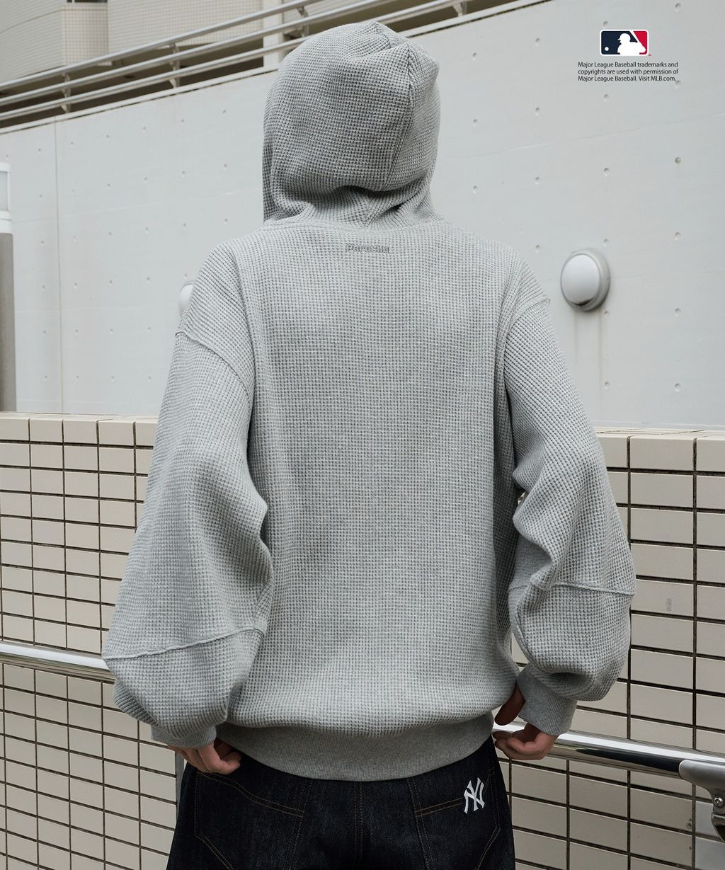 Perushu × MLB 華夫格連帽外套_8