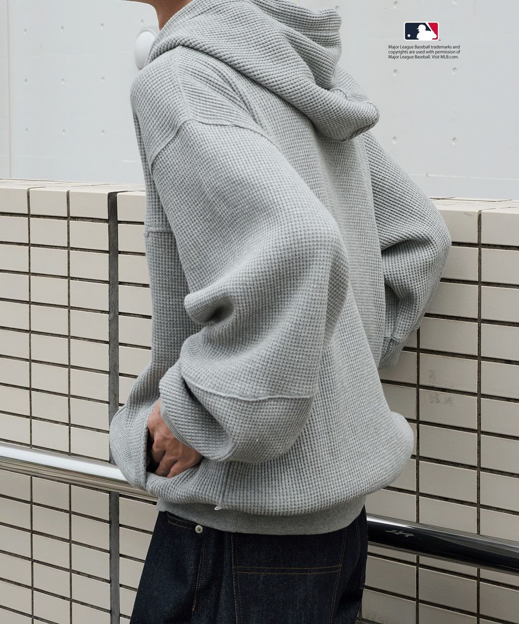 Perushu × MLB 華夫格連帽外套_5