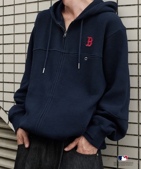 Perushu × MLB 華夫格連帽外套_1