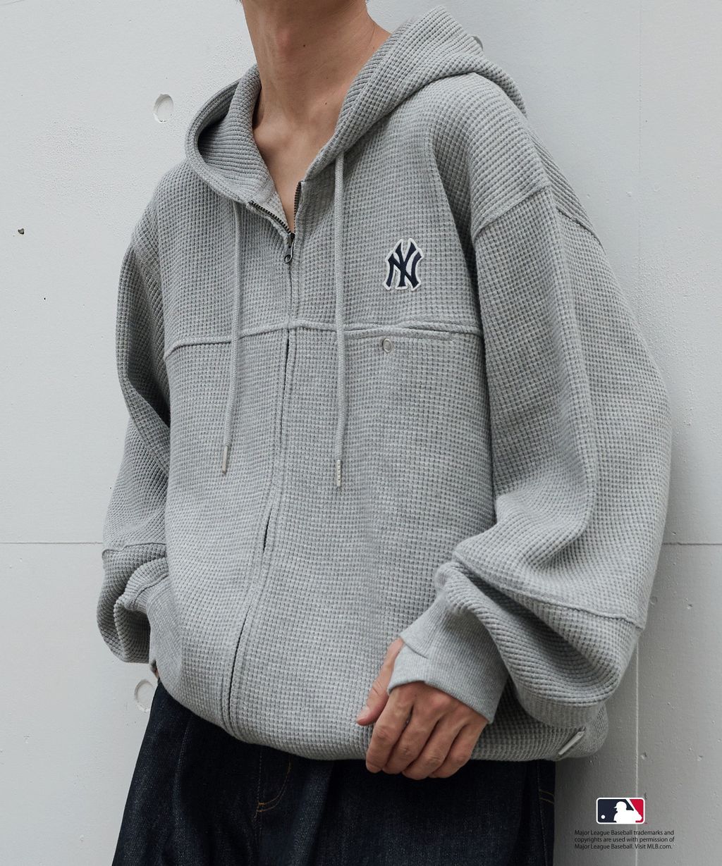 Perushu × MLB 華夫格連帽外套_3