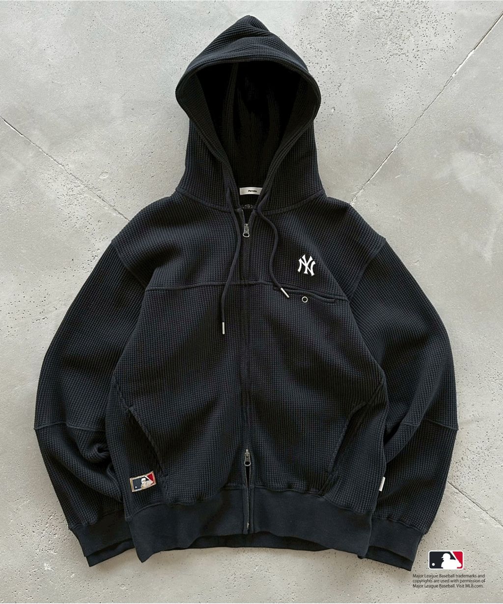 Perushu × MLB 華夫格連帽外套_55