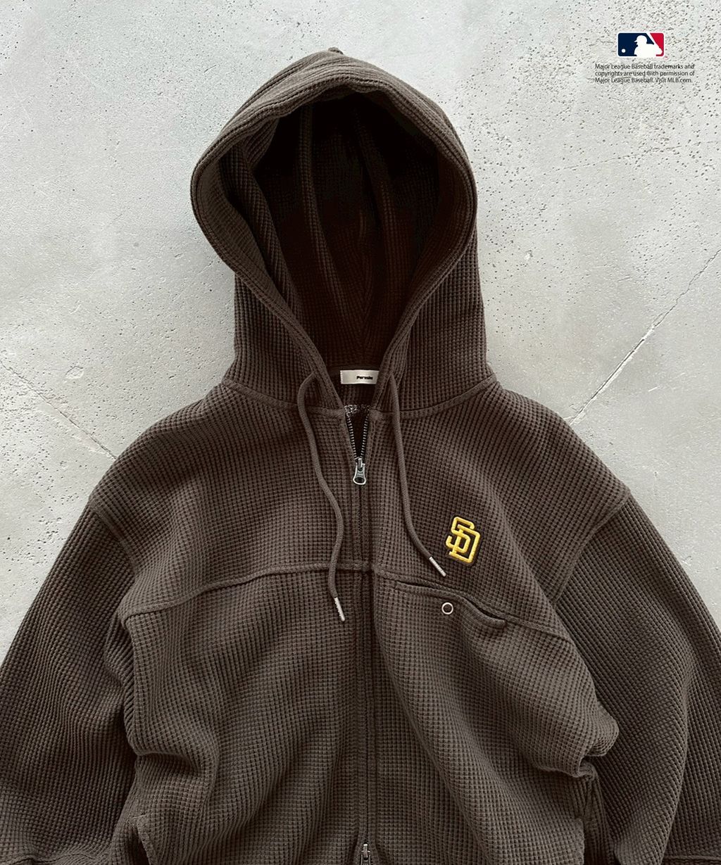 Perushu × MLB 華夫格連帽外套_48