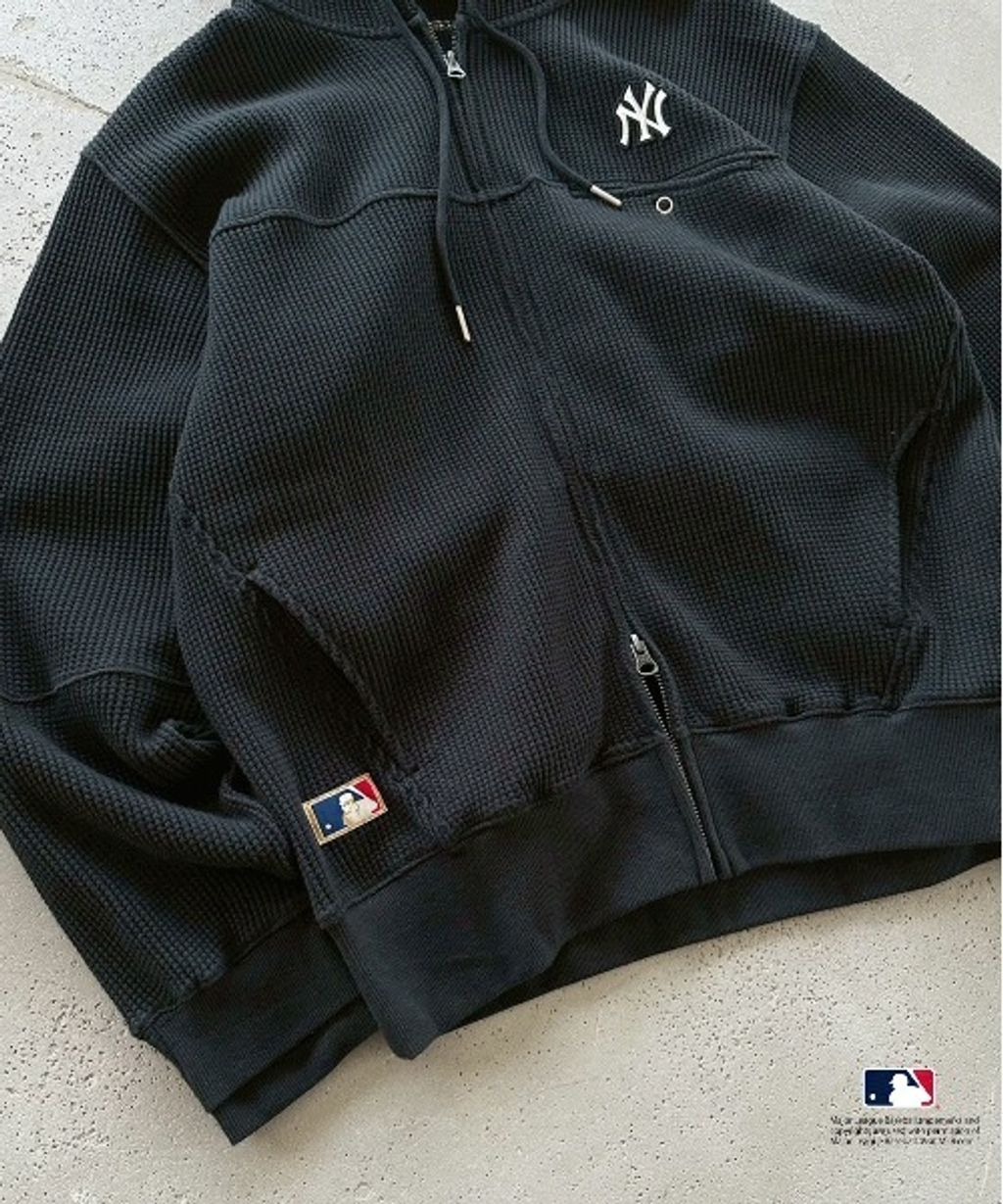 Perushu × MLB 華夫格連帽外套_46