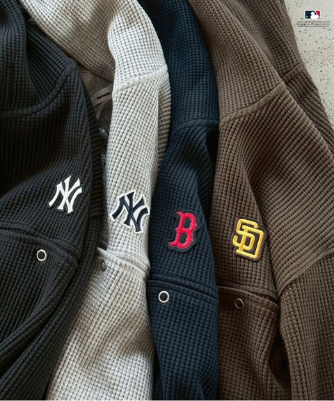 Perushu × MLB 華夫格連帽外套_42