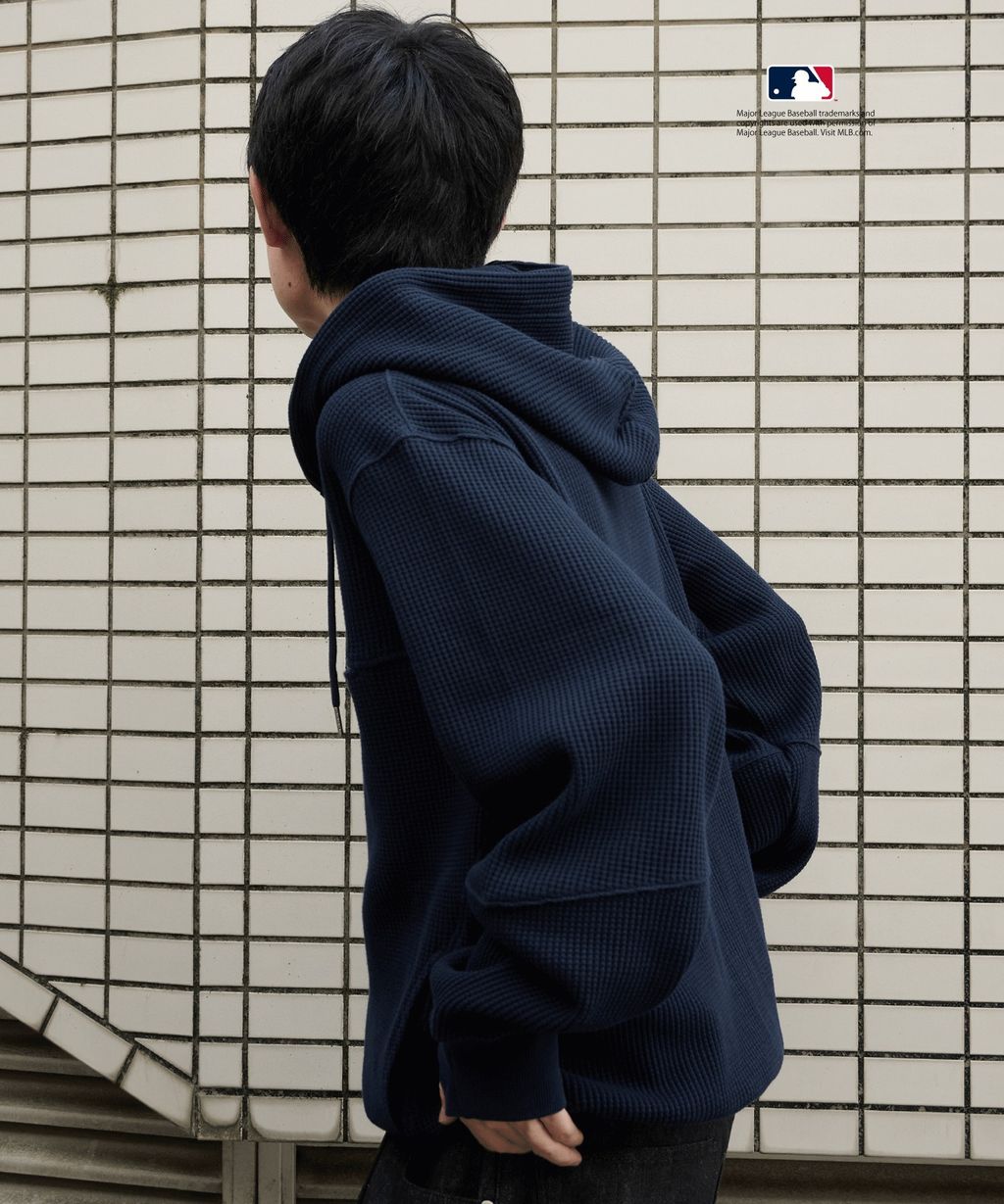 Perushu × MLB 華夫格連帽外套_40