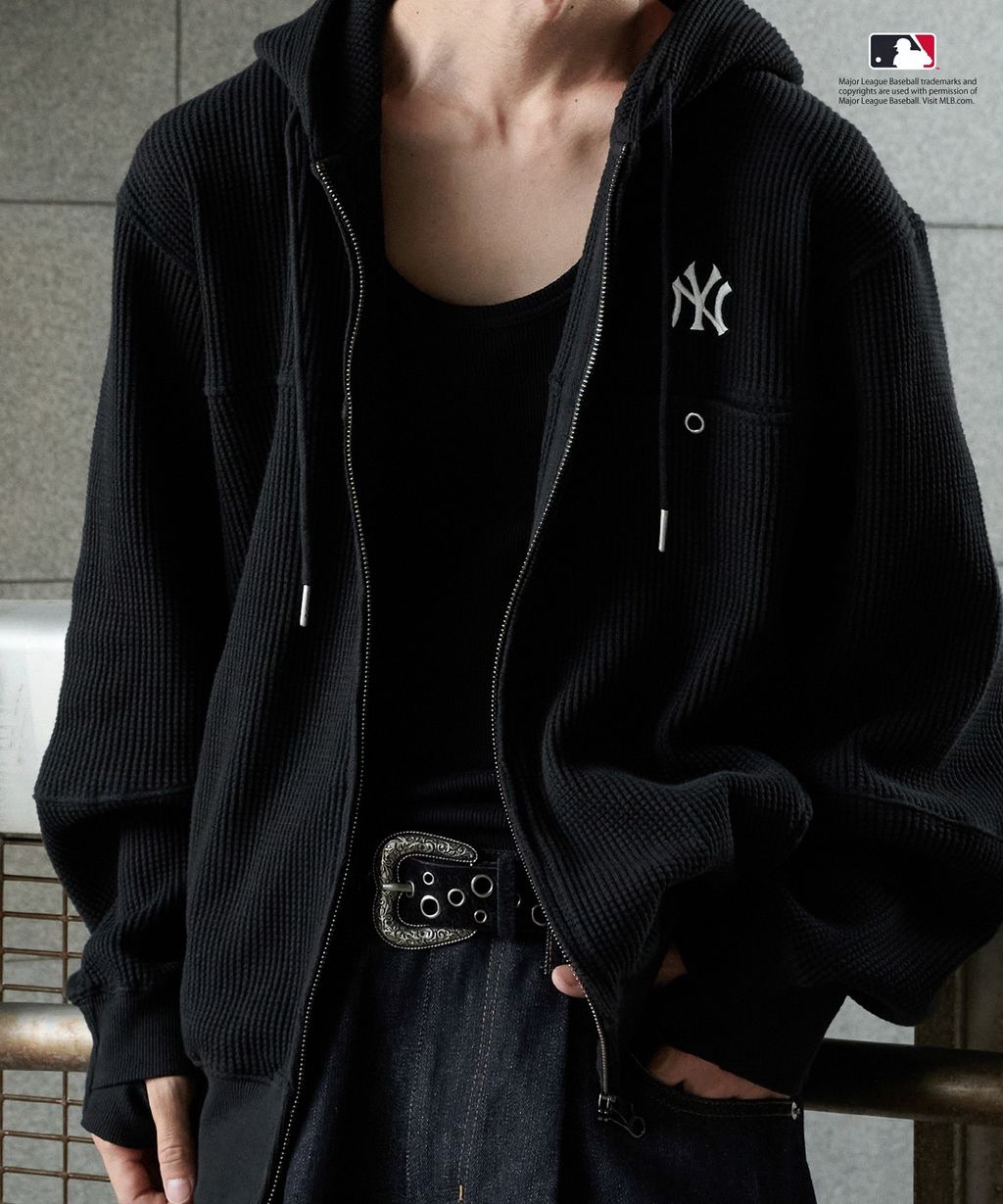 Perushu × MLB 華夫格連帽外套_38