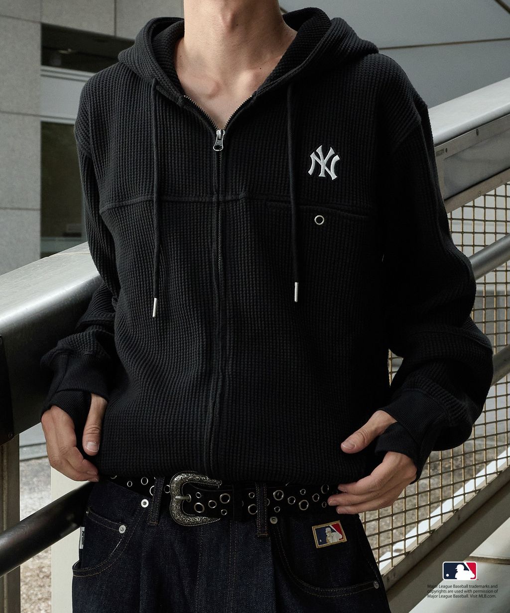 Perushu × MLB 華夫格連帽外套_35