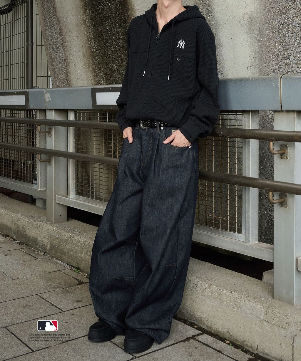 Perushu × MLB 華夫格連帽外套_32