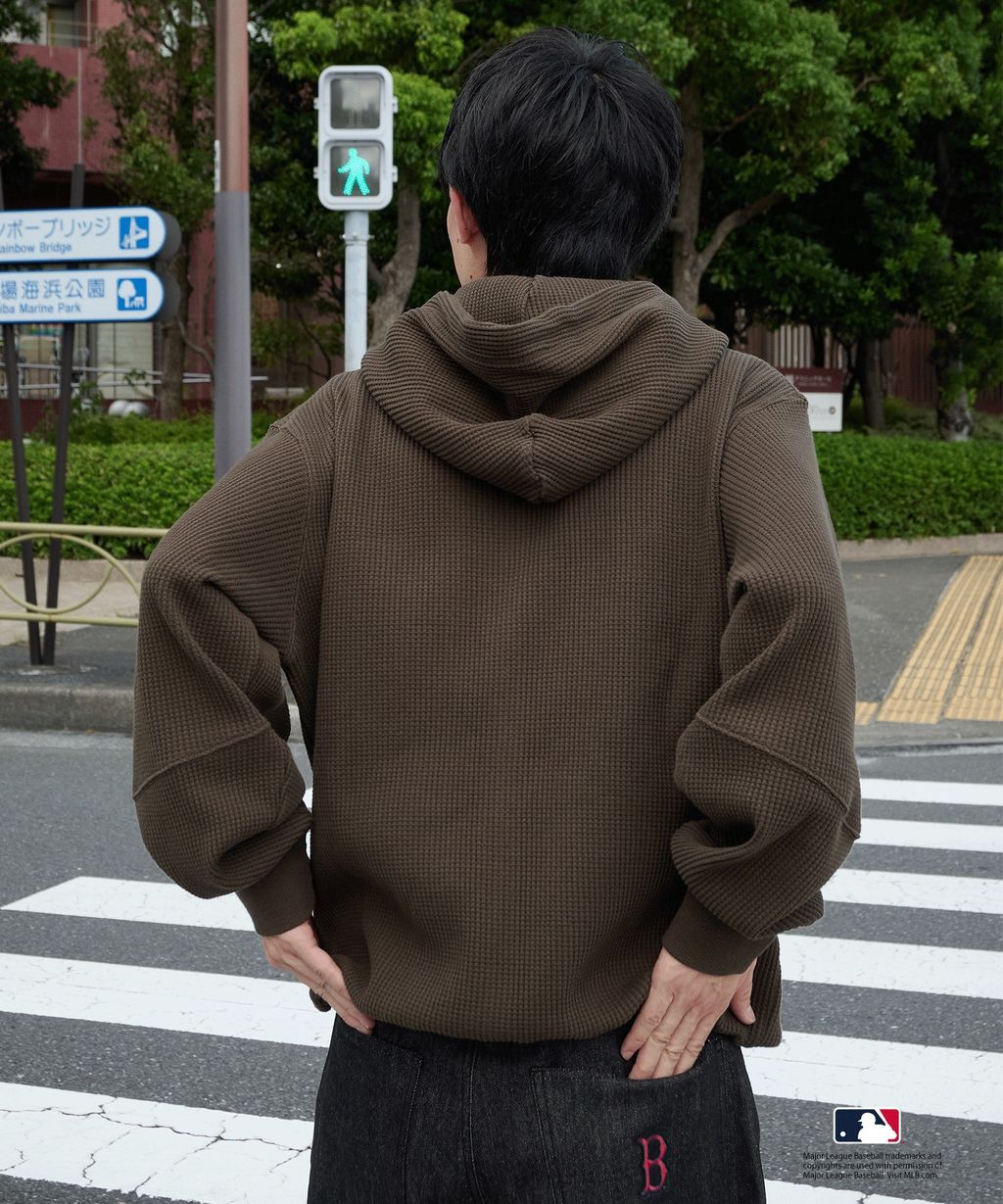 Perushu × MLB 華夫格連帽外套_22