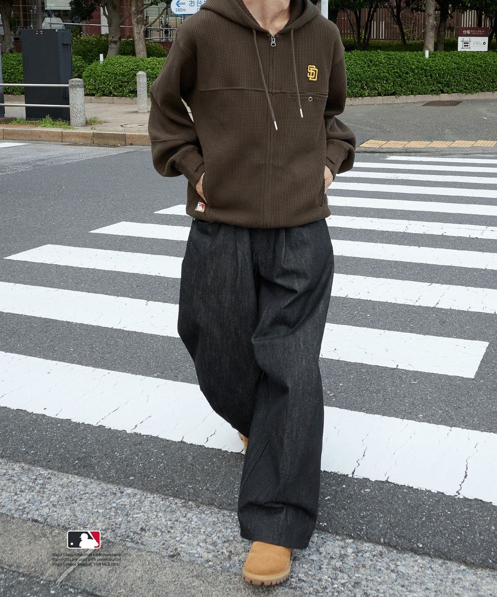 Perushu × MLB 華夫格連帽外套_21