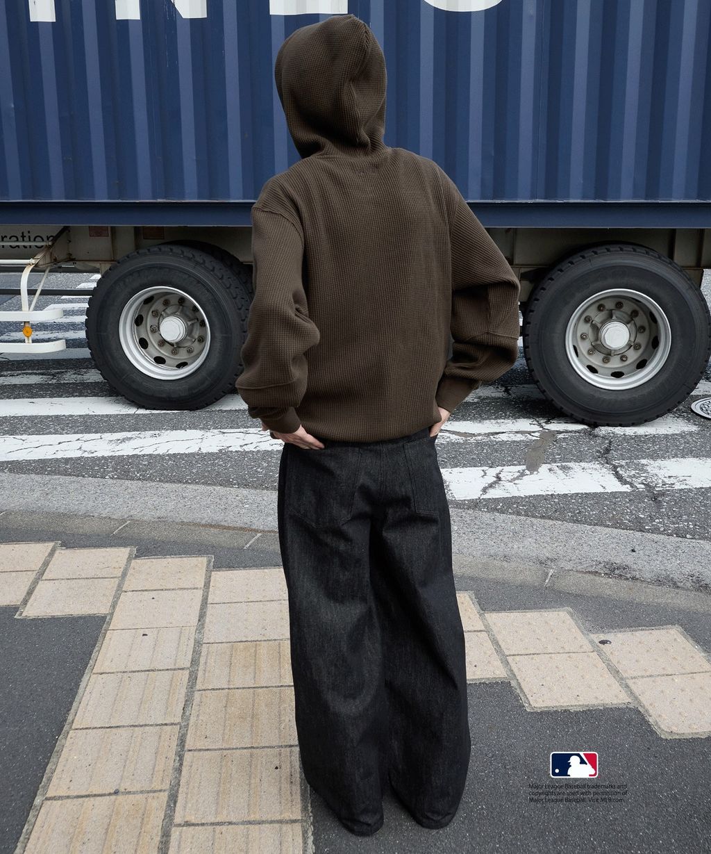 Perushu × MLB 華夫格連帽外套_18