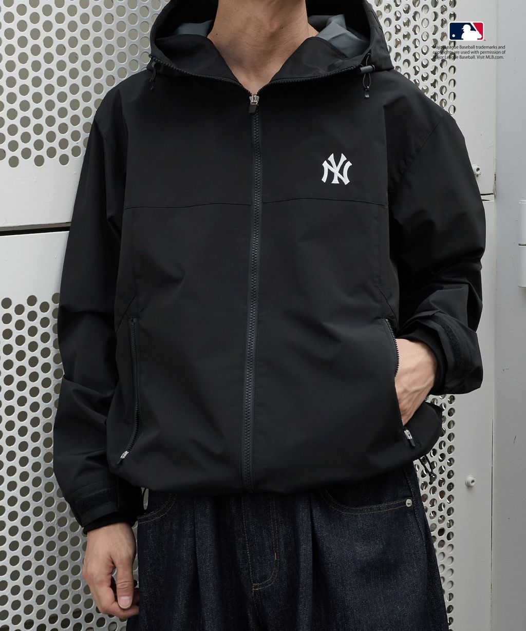 Perushu × MLB 雙拉鏈防風夾克_7