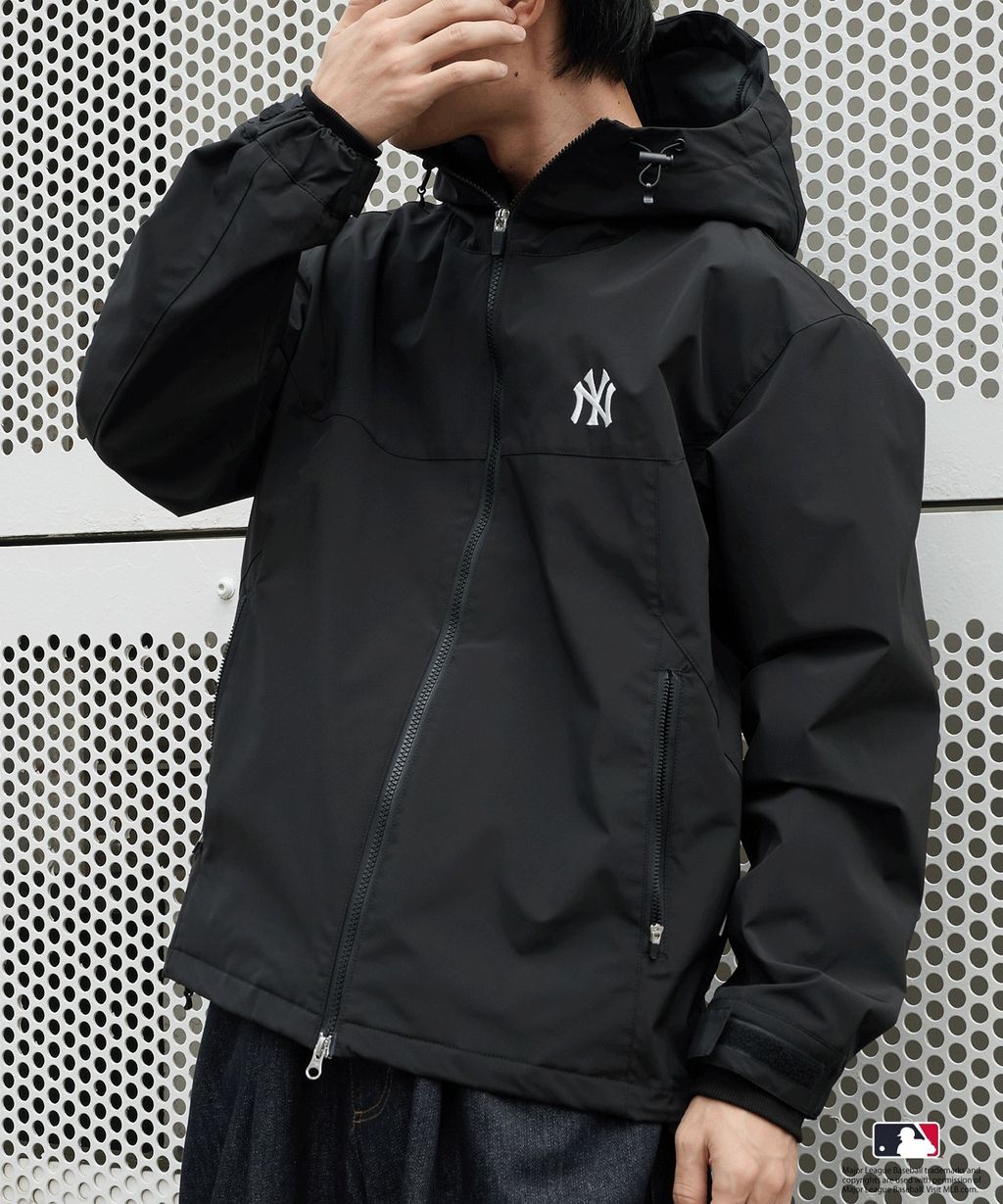Perushu × MLB 雙拉鏈防風夾克_5