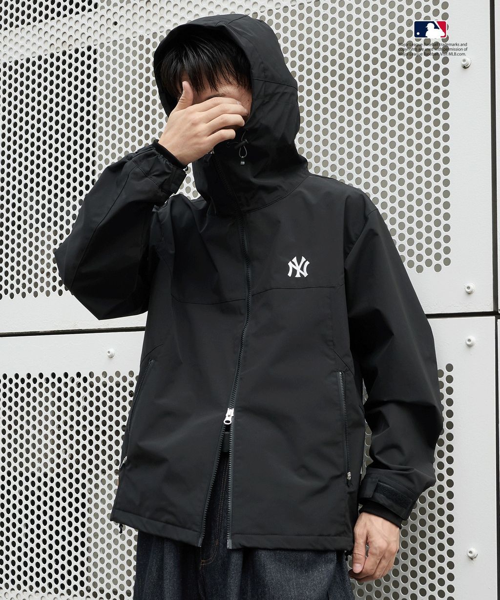 Perushu × MLB 雙拉鏈防風夾克_6