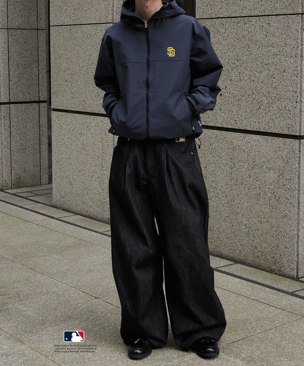 Perushu × MLB 雙拉鏈防風夾克_29