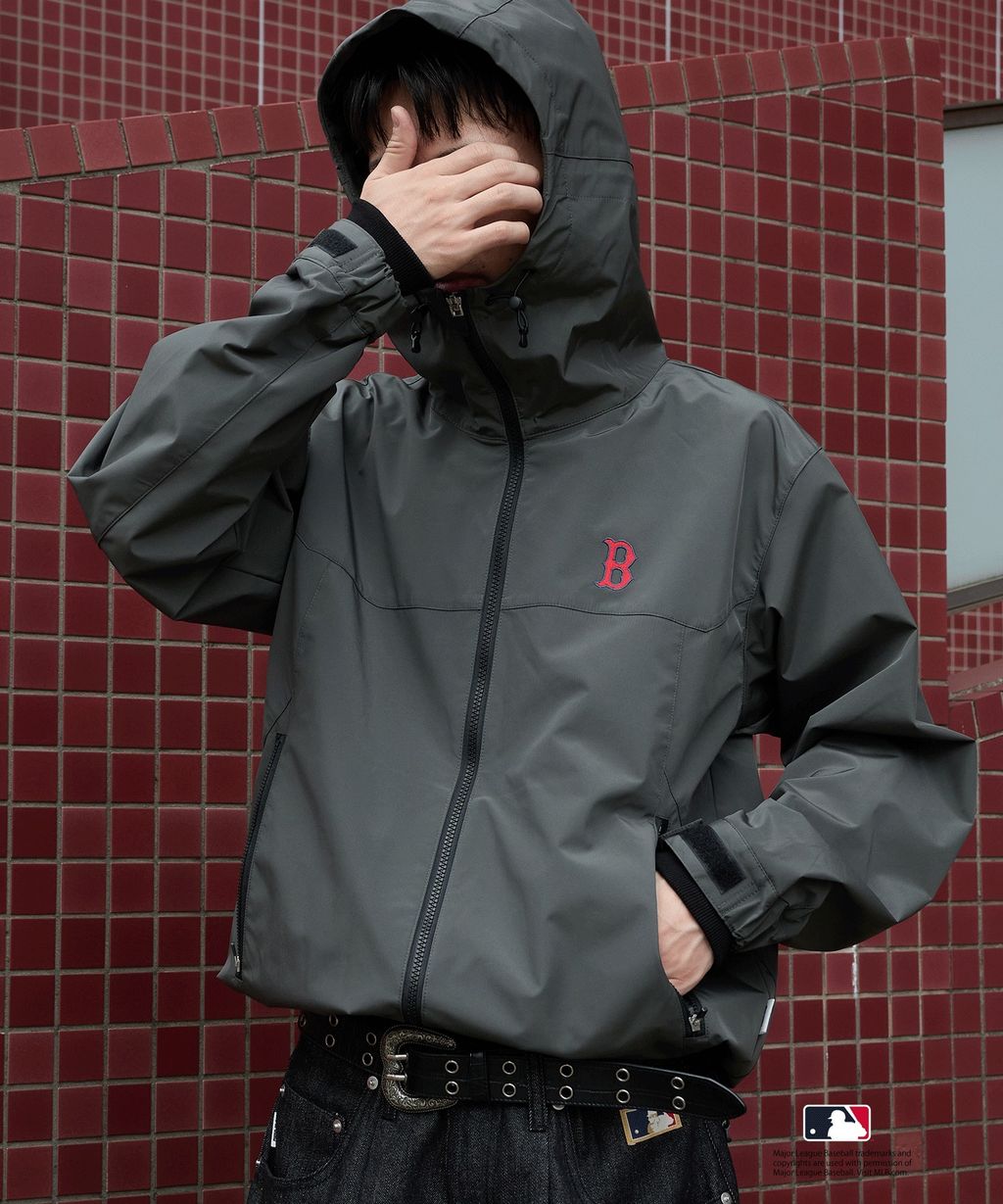 Perushu × MLB 雙拉鏈防風夾克_22