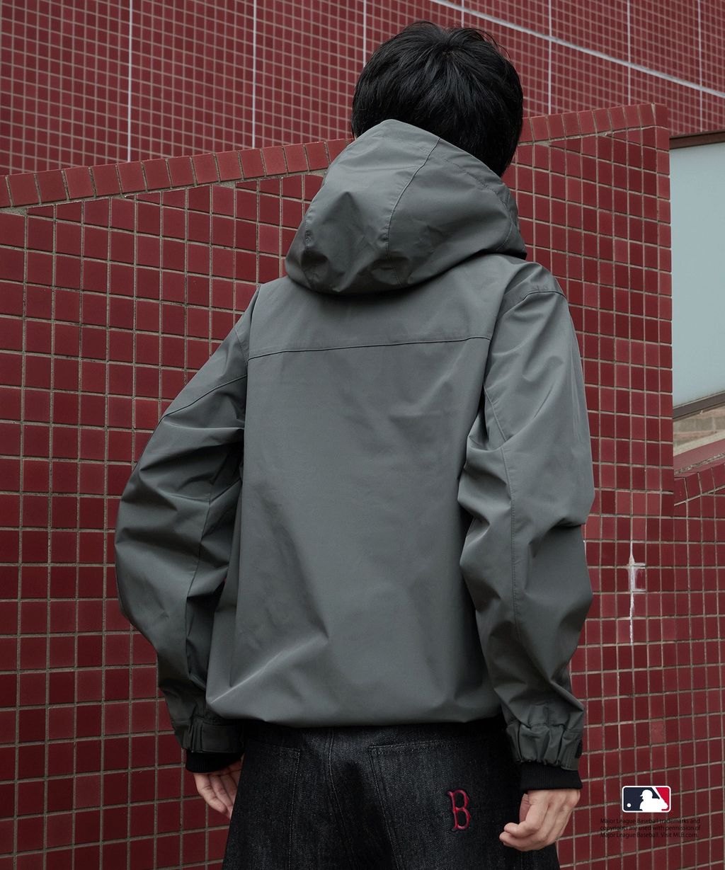 Perushu × MLB 雙拉鏈防風夾克_21