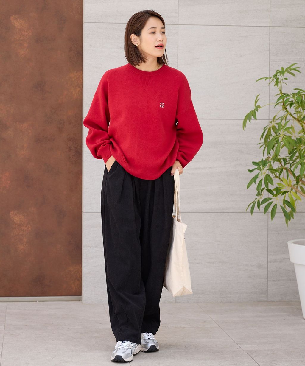 THE CRAFT CREW PRODUCTS 燈芯絨雙打摺立體剪裁寬版褲_20