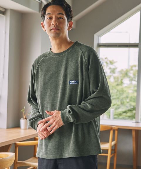 THE CRAFT CREW PRODUCTS 抗菌防臭燈芯絨長袖上衣_3