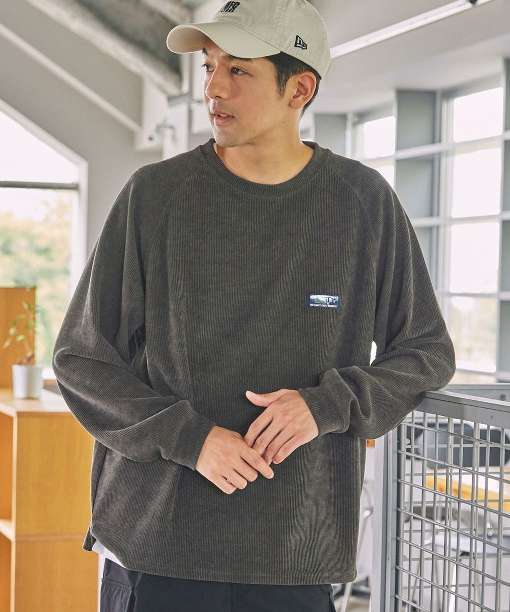 THE CRAFT CREW PRODUCTS 抗菌防臭燈芯絨長袖上衣_2